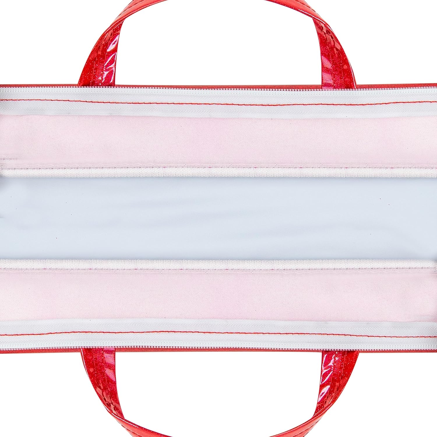 Bolsa de bastón giratorio con correa ajustable para bastón giratorio de 30 pulgadas – Estuche de baton brillante rojo rubí para bastones de baile