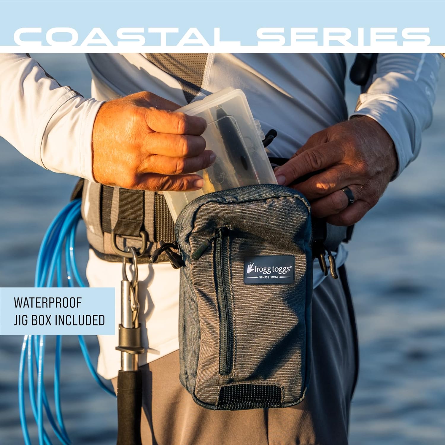 FROGG TOGGS Pursuit Fishing Wading Belt for Quick Tackle Access