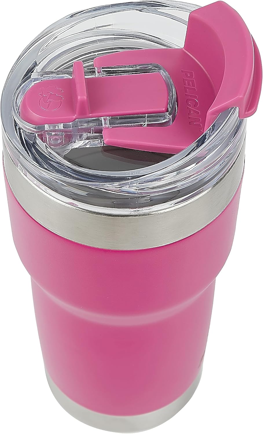 Pelican Hydration Pelican Traveler – Vaso aislado al vacío de 22 onzas, de acero inoxidable, doble pared, con tapa doble, taza de café aislada con