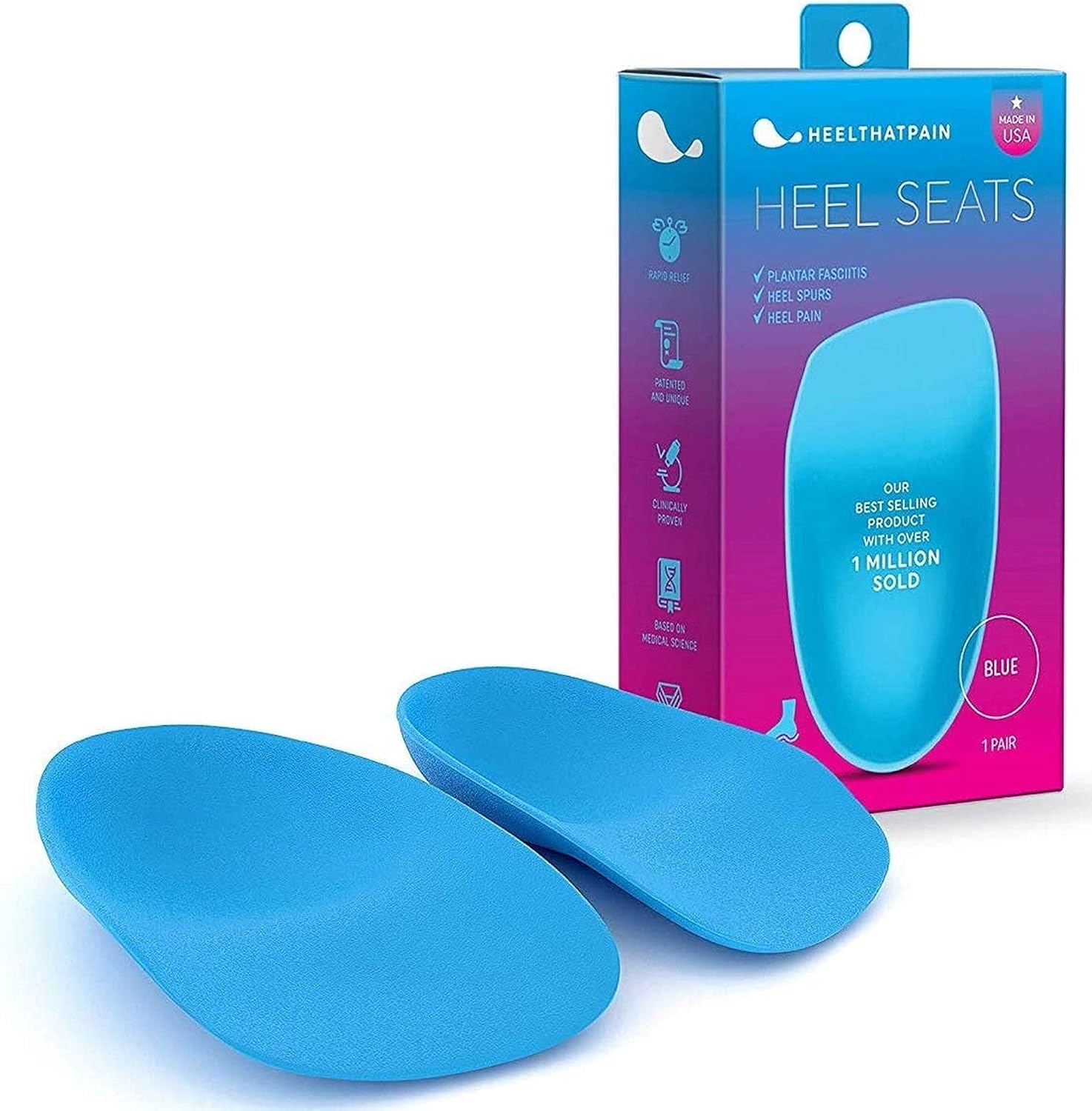 Plantillas Heel That Pain para fascitis plantar
