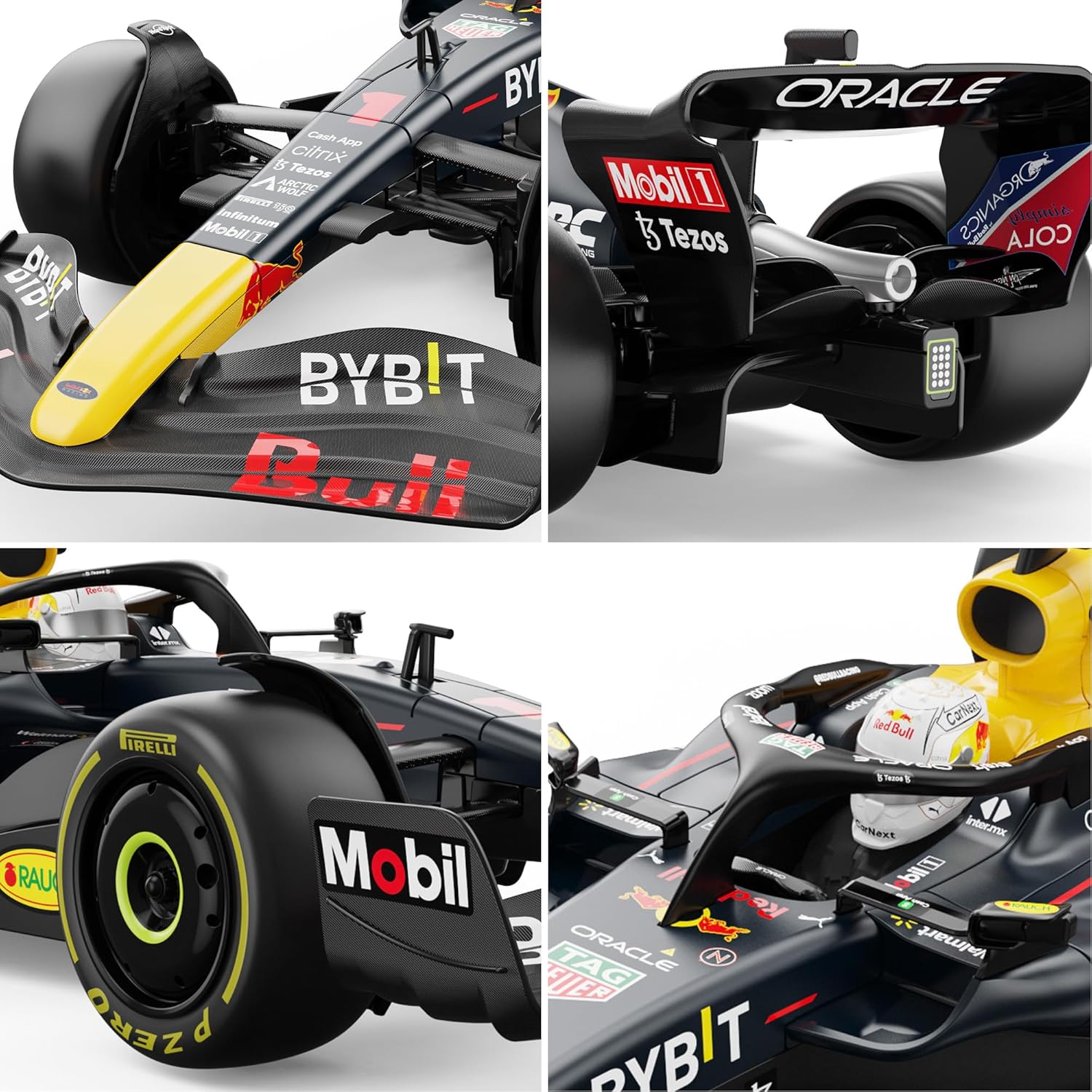 Auténtico auto con licencia 112 F1 RedBull Rb18 de control remoto para automóvil – Serie de autos RC de la colección F1 para niños y adultos – Auto