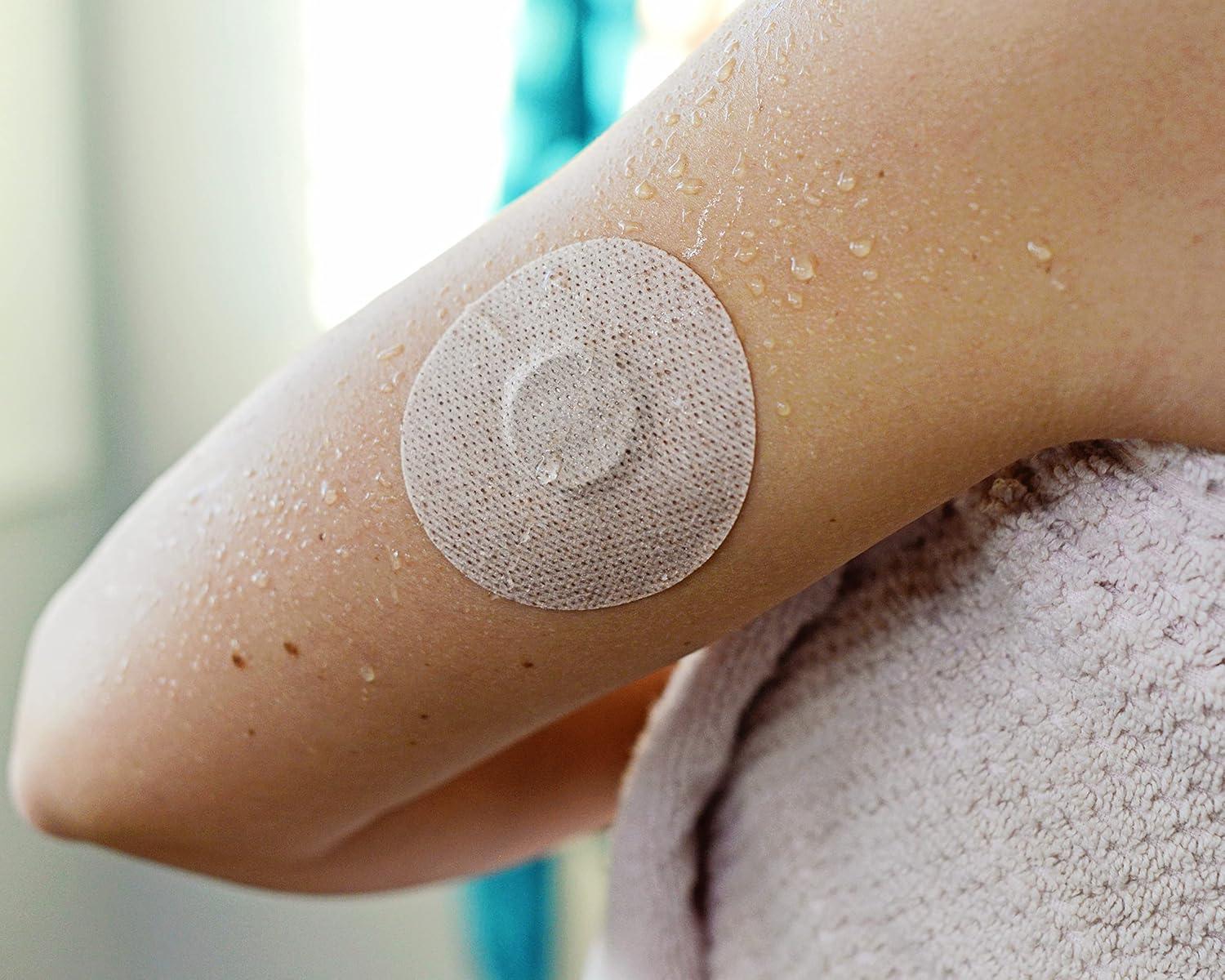 Live Free CGM Patches, compatible con Freestyle Libre – Cinta adhesiva precortada impermeable y resistente al sudor – Protección continua de monitor