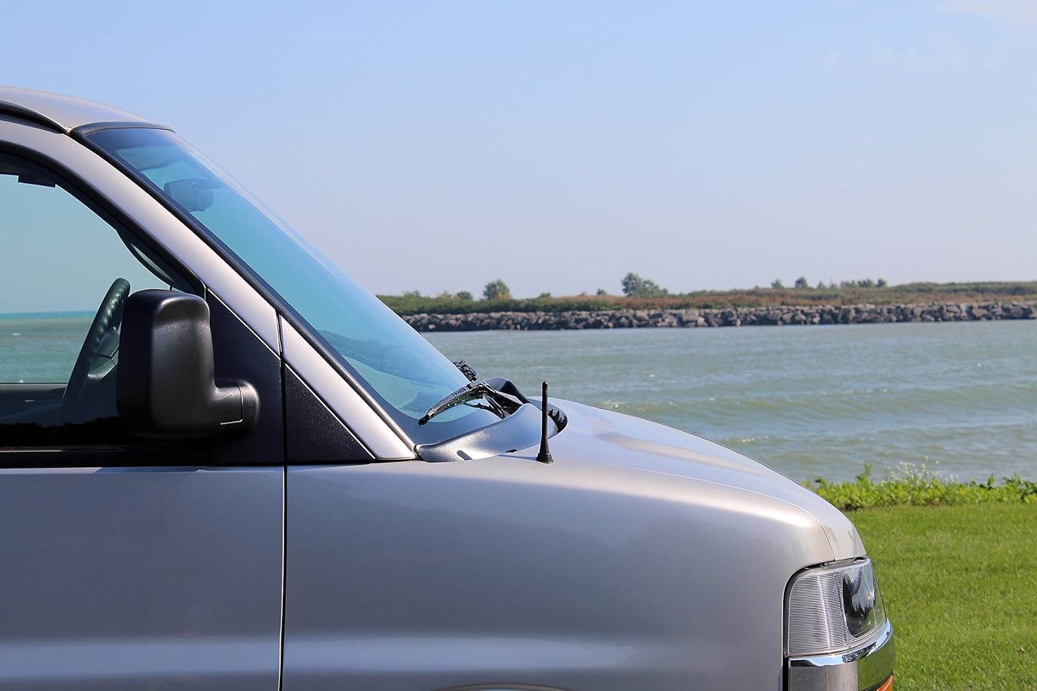 AntennaMastsRus – La antena de goma corta de 5 pulgadas es compatible con Hyundai Tiburon (1997-2006)