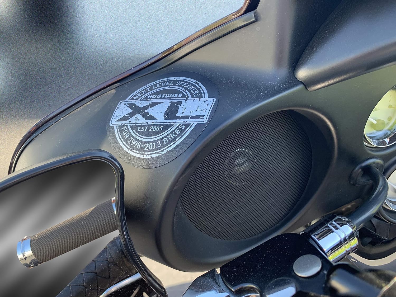 Hogtunes Altavoces frontales de repuesto 352-XLF de 5.25″ para modelos Harley-Davidson Touring 1998-2013
