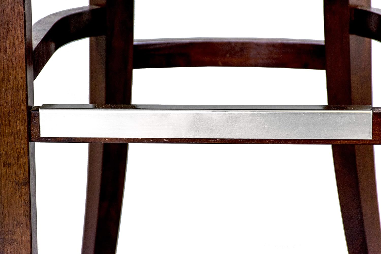 Sole Designs Bella Wingback – Taburetes de bar de altura de mostrador para isla de cocina o pub en casa, moderno taburete tapizado sin brazos con