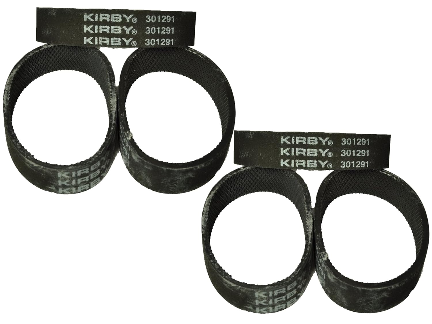 Kirby 301291 correas para aspiradoras modelos G3, G4, G5, G6, G7, Ultimate G, y Diamond Edition, 6 unidades