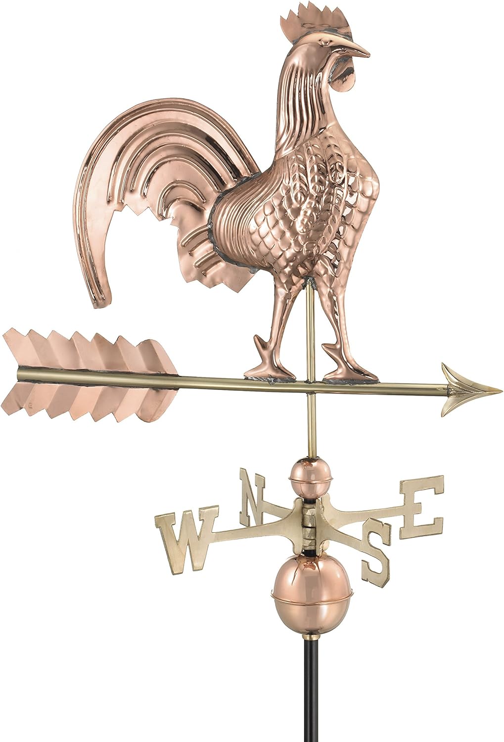 Good Directions – Veleta en forma de gallo de tamaño completo (25 pulgadas) 501V1, 501P