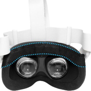 VR Headset Sweat Liner  para gafas de realidad virtual y Oculus  Desechable  Paquete de 6 VR Headset Sweat Liner  para gafas de realidad virtual y Oculus  Desechable  Paquete de 6