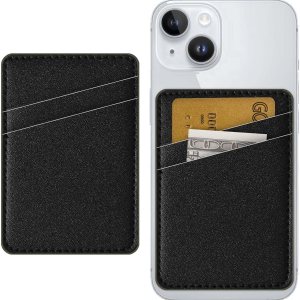 Cartera de cuero para teléfono con tarjetero para teléfono, adhesivo para teléfono con adhesivo, elegante funda para tarjetas de crédito, adecuado Cartera de cuero para teléfono con tarjetero para teléfono, adhesivo para teléfono con adhesivo, elegante funda para tarjetas de crédito, adecuado