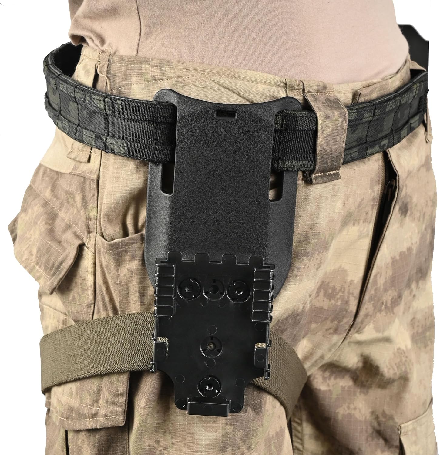 Adaptador de soporte táctico para torniquete con kit QLS adaptador de extensión para funda de extracción rápida, kit de sistema de bloqueo rápido,