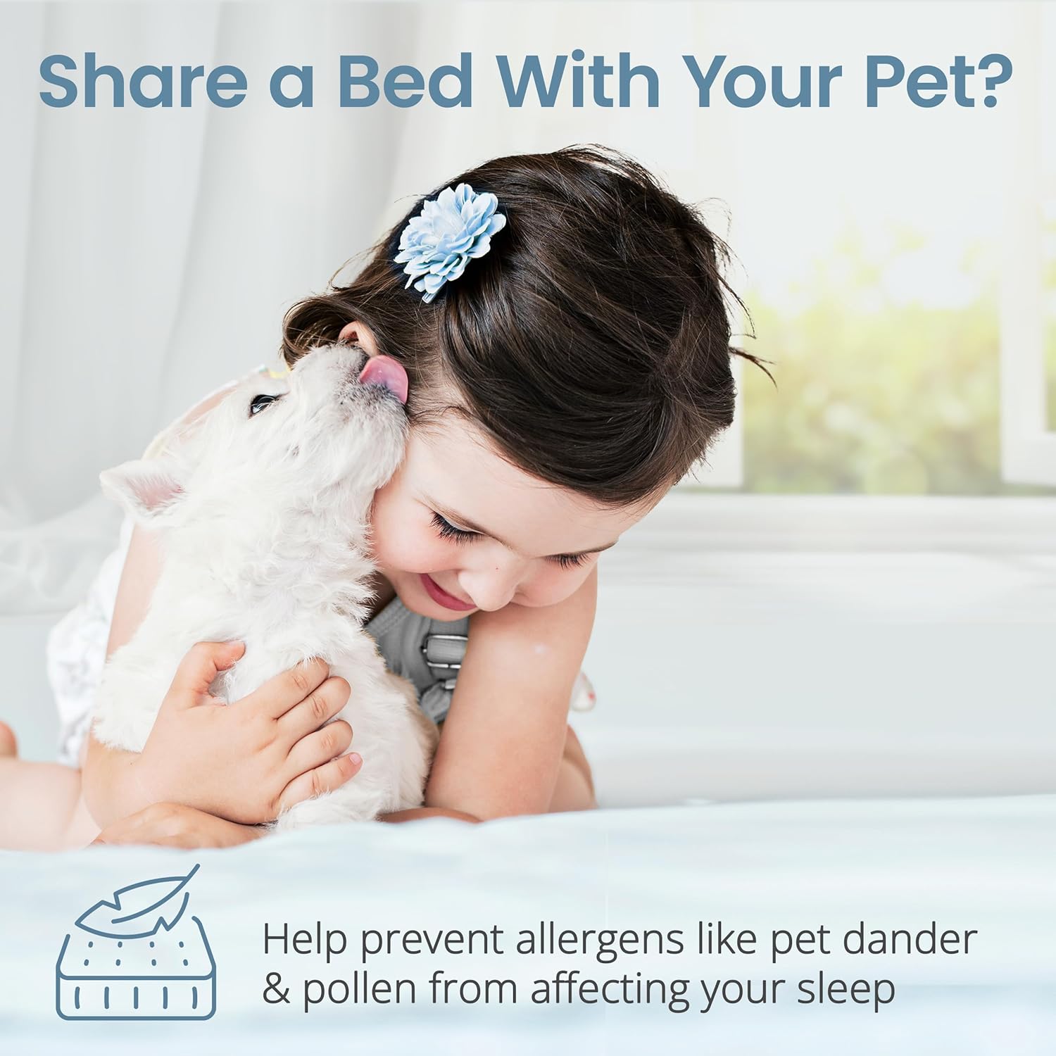 Protector de colchón impermeable hipoalergénico SafeRest Premium Libre de Vinilo PVC y ftalato - Imagen 9