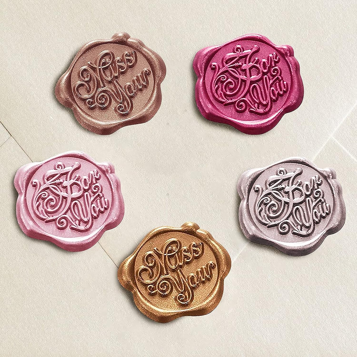 10 varillas de cera de sellado para sello de cera, sello de cera retro vintage y carta, ideal para invitaciones de boda, paquetes de vino, sobres de