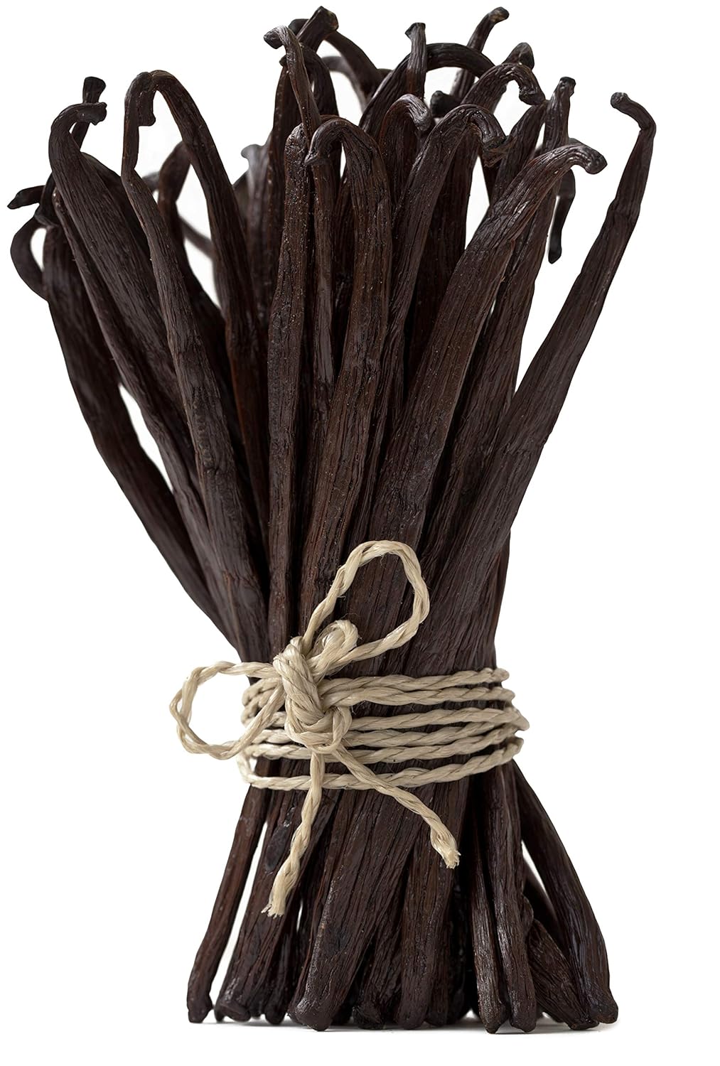 10 granos de vainilla orgánicos de Madagascar  Cápsulas de extracto entero grado B para hornear, extracto casero, elaboración de cerveza, café,
