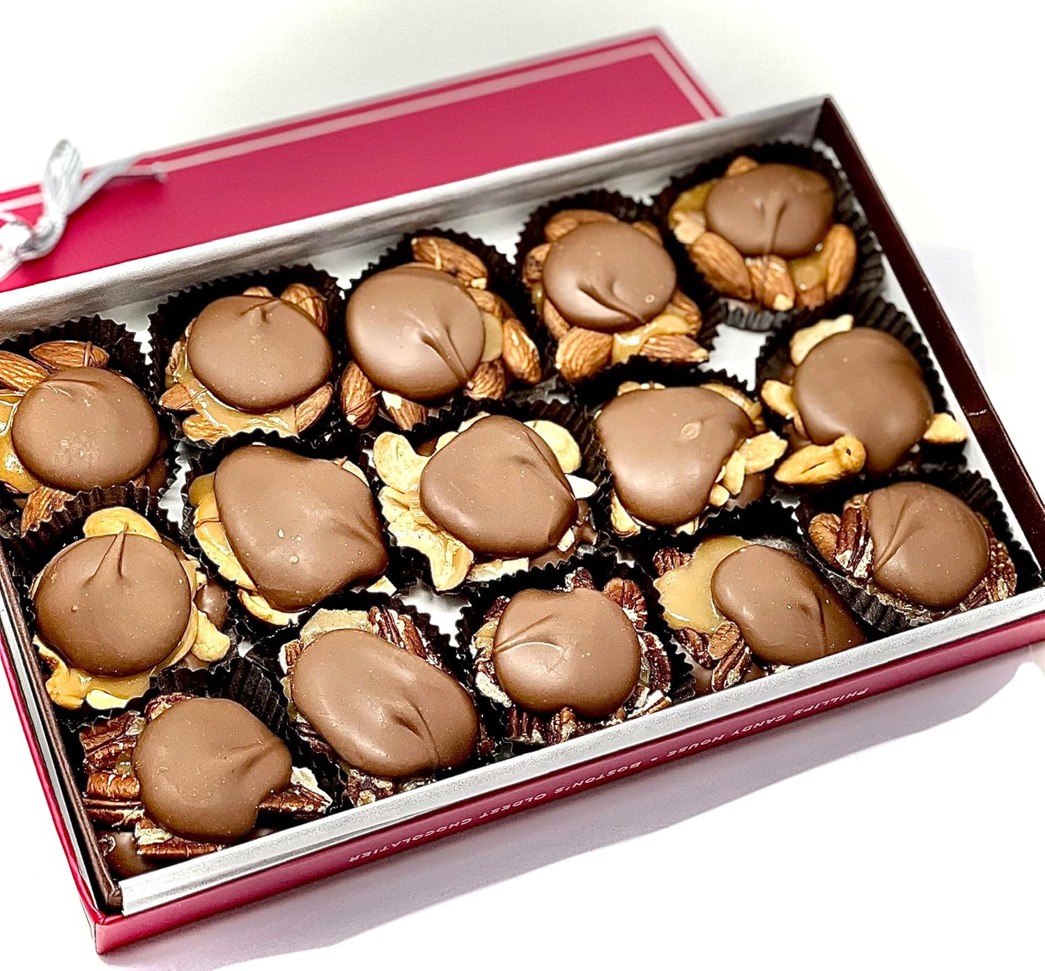 PHILLIPS CHOCOLATES Tortugas de chocolate con leche