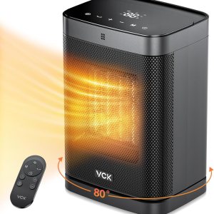 Calentadores de espacio para uso en interiores, calentador portátil VCK con oscilación de 80, calentador eléctrico PTC de 1500 W con termostato, Calentadores de espacio para uso en interiores, calentador portátil VCK con oscilación de 80, calentador eléctrico PTC de 1500 W con termostato,