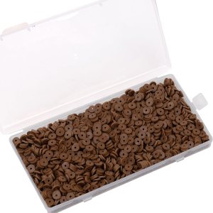 2000 cuentas de arcilla blanca, cuentas espaciadoras de arcilla polimérica, cuentas planas redondas de vinilo Heishi de 0.236 pulgadas, cuentas 2000 cuentas de arcilla blanca, cuentas espaciadoras de arcilla polimérica, cuentas planas redondas de vinilo Heishi de 0.236 pulgadas, cuentas