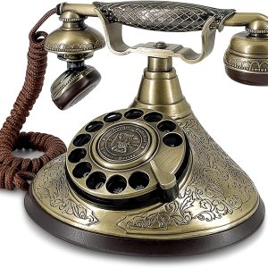 FeteFone The Versalles – Libro de invitados con audio vintage, grabador de mensajes de correo de voz único, alternativa para boda, despedida de FeteFone The Versalles – Libro de invitados con audio vintage, grabador de mensajes de correo de voz único, alternativa para boda, despedida de