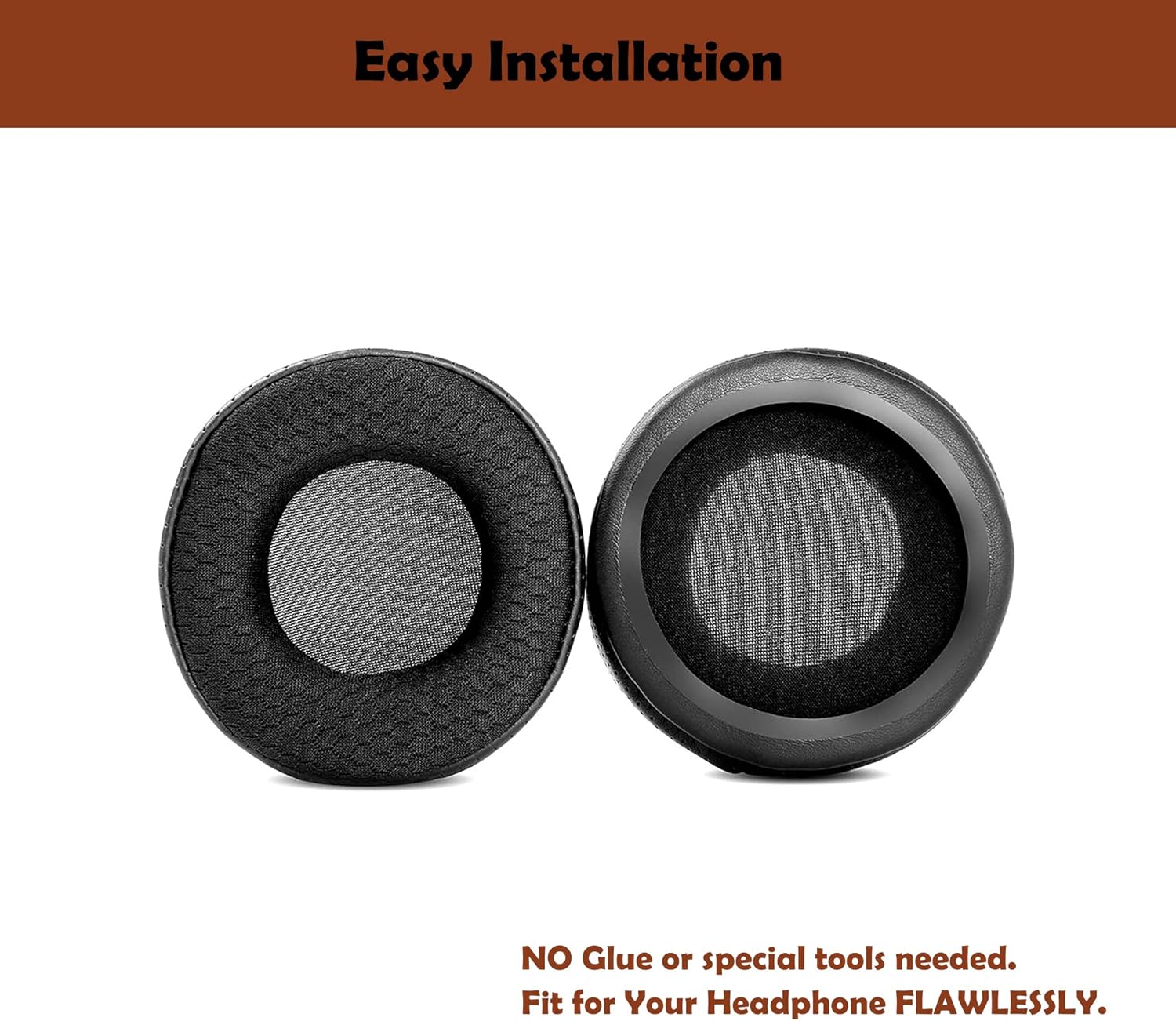DowiTech Almohadillas de repuesto transpirables para auriculares compatibles con Aiaiai TMA-1 TMA1 TMA-2 TMA2 Auriculares