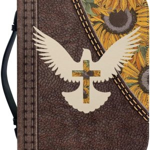 Funda para la Biblia para hombres y mujeres, funda de piel sintética para libros, bolsa de iglesia, protección para la Biblia con asa y cremallera Funda para la Biblia para hombres y mujeres, funda de piel sintética para libros, bolsa de iglesia, protección para la Biblia con asa y cremallera