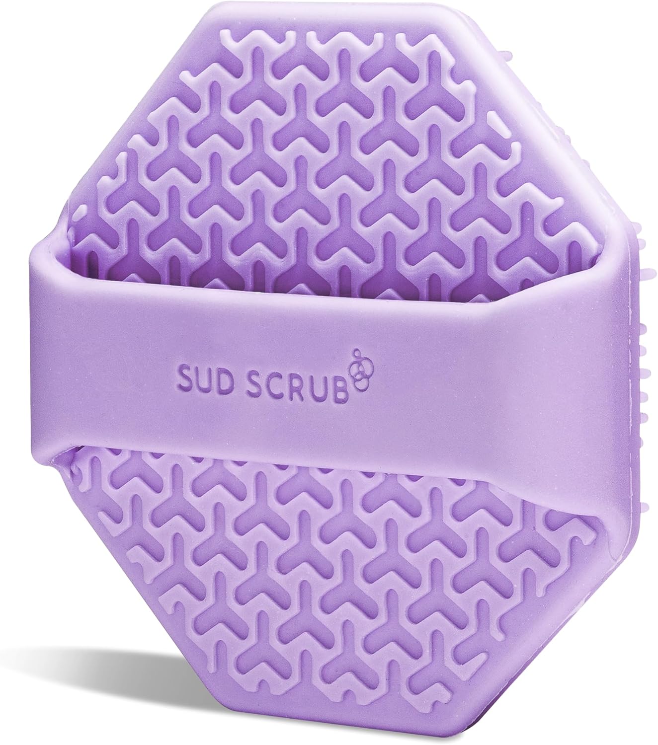 Sud Scrub Exfoliante facial de silicona antimicrobiana, 1 paquete, exfoliante facial suave para pieles sensibles, cepillo de limpieza facial