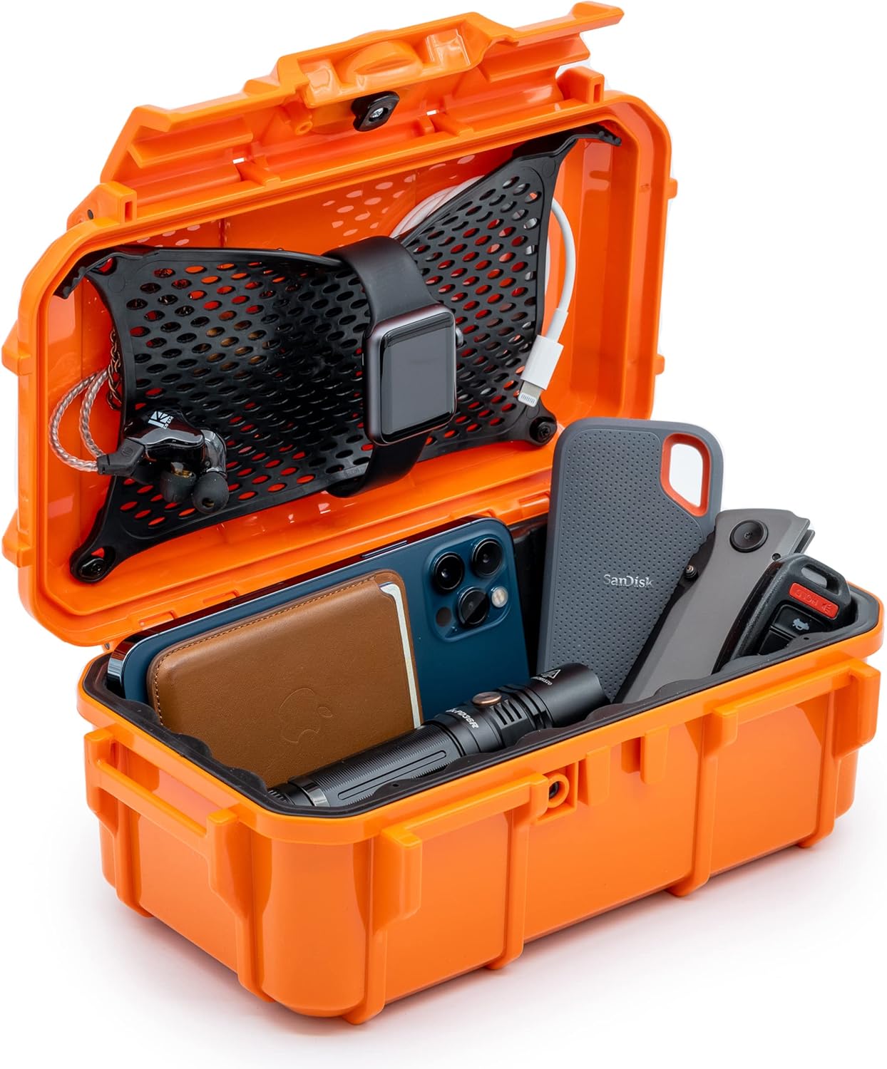 Evergreen Funda protectora impermeable 57 Dry Box  Seguro de viaje, especificaciones mil, fabricado en Estados Unidos, para cámaras, teléfonos,