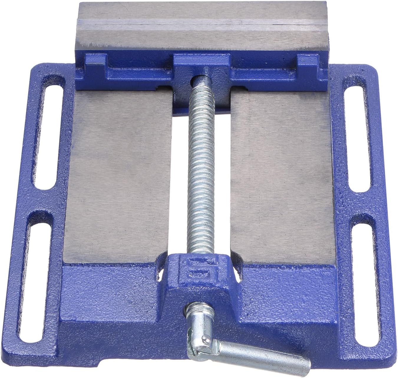 HARFINGTON Prensa de taladro, abrazadera de banco de 6 “para carpintería, metalurgia, pegado