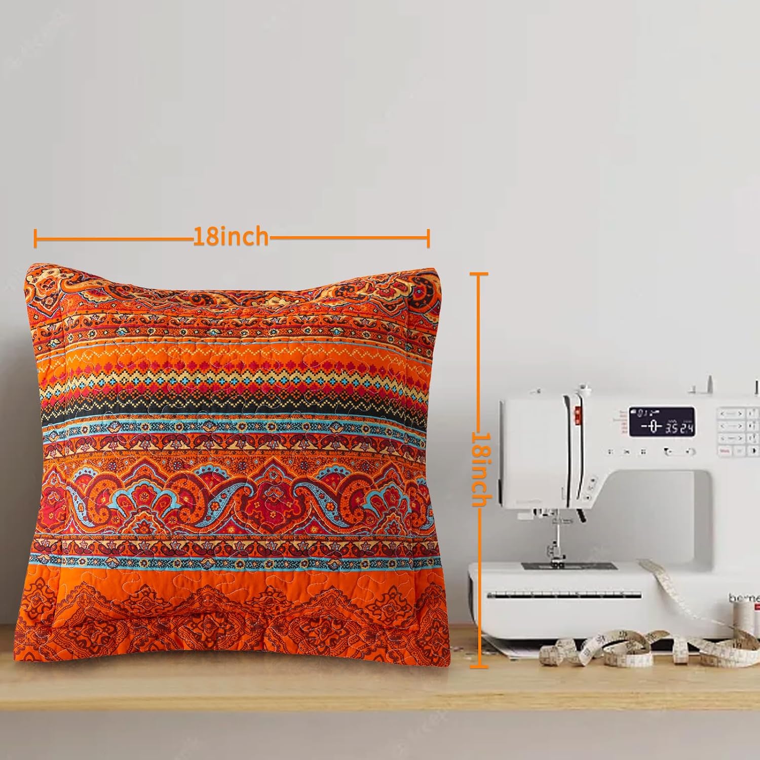 Bedifany 2 fundas de almohada de algodón, decorativas, neutrales, bohemias, para sofá, dormitorio, sala de estar, decoración del hogar al aire