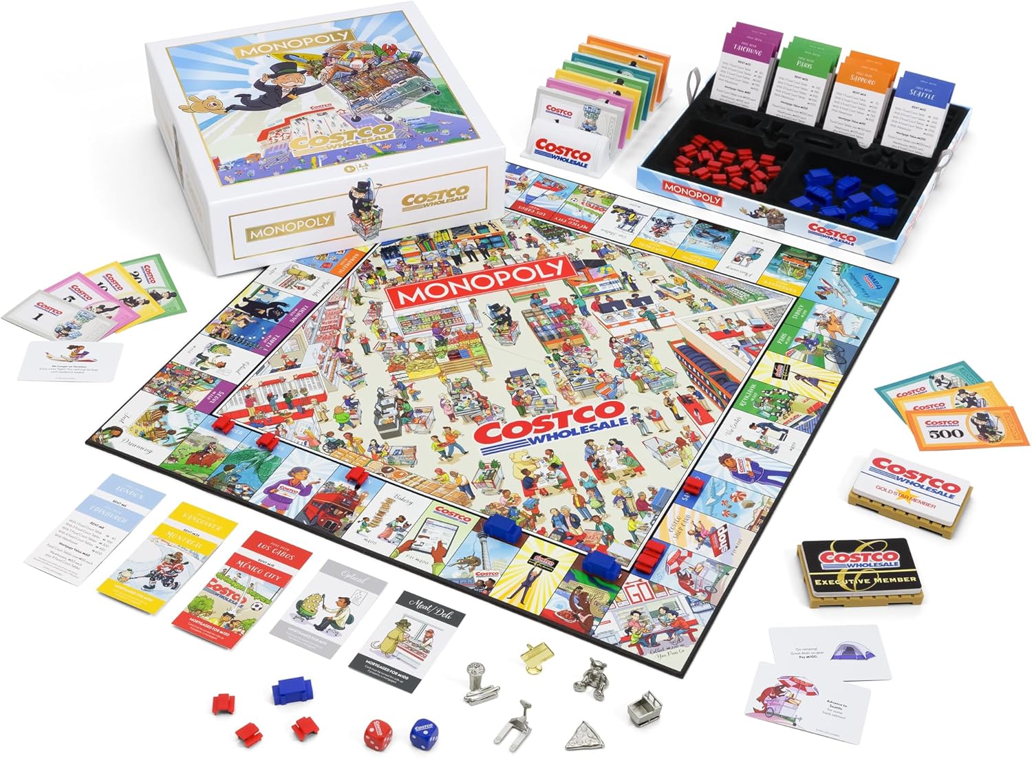 WS Game Company Edición Monopoly Costco