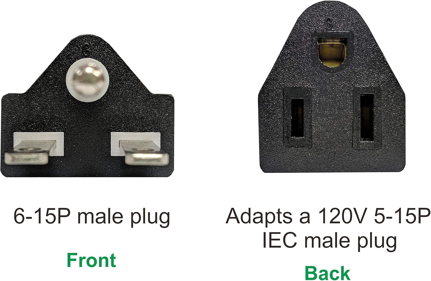 Adaptador de enchufe de 110 V120 V a 220 V240 V Convertidor eléctrico para EE. UU. (1 unidad)