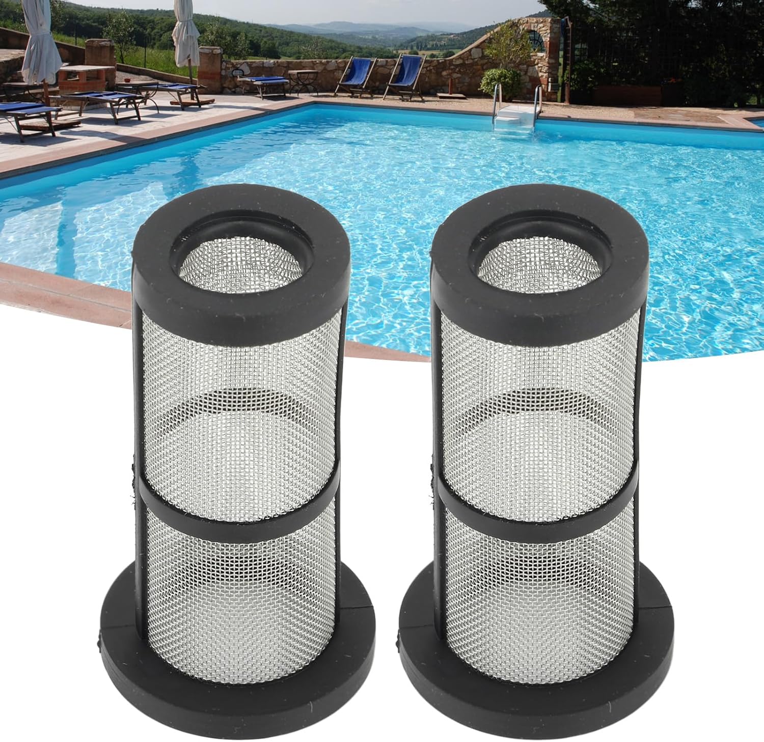 TOPINCN 2 unids filtro limpiador de piscina compacto 180 cartucho 380 280 sustituye accesorios para 360 filtros de piscina