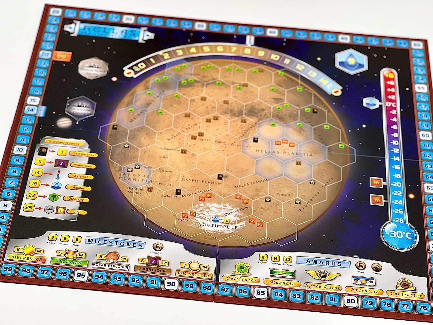 Stronghold Games Terraforming Hellas & Elysium the Other Side of Mars Expansión Juego de mesa