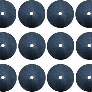 RESOYE Tapetes de protección para árboles, 24 piezas de 5.9 pulgadas, anillos de árbol negro para paisajismo, bloques de barrera de jardín, RESOYE Tapetes de protección para árboles, 24 piezas de 5.9 pulgadas, anillos de árbol negro para paisajismo, bloques de barrera de jardín,