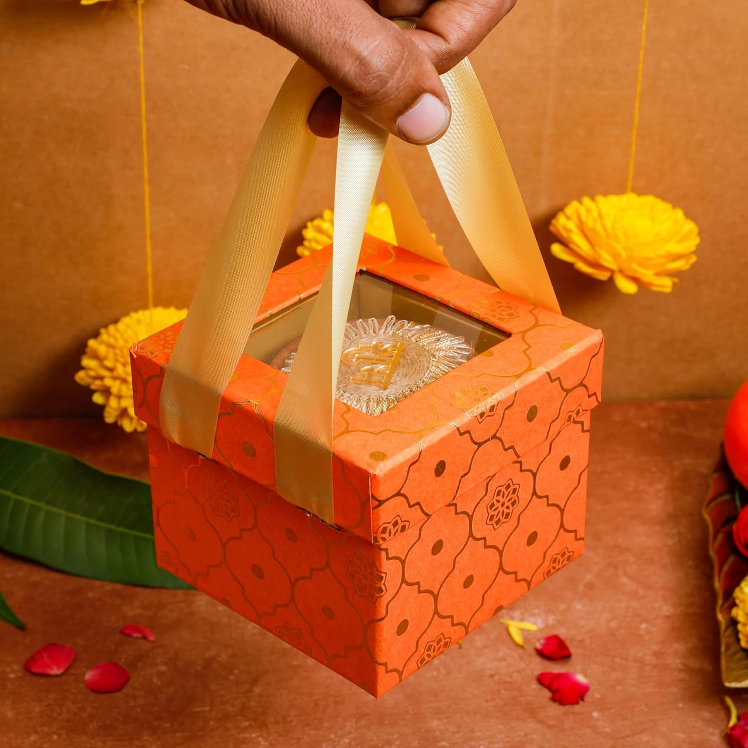 Cajas de embalaje de regalo impresas para dulces indios, galletas, golosinas, mithai, dulces, cajas de regalo  Caja de papel kraft de cartón  Caja