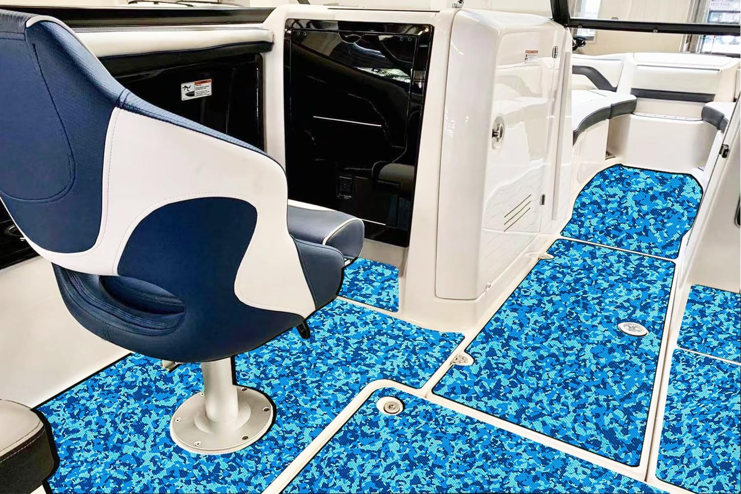 Suelo marino de espuma EVA para lancha, suelo marino de camuflaje para lancha, hoja de cubierta de espuma de 94 x 453523, autoadhesivo, impermeable,