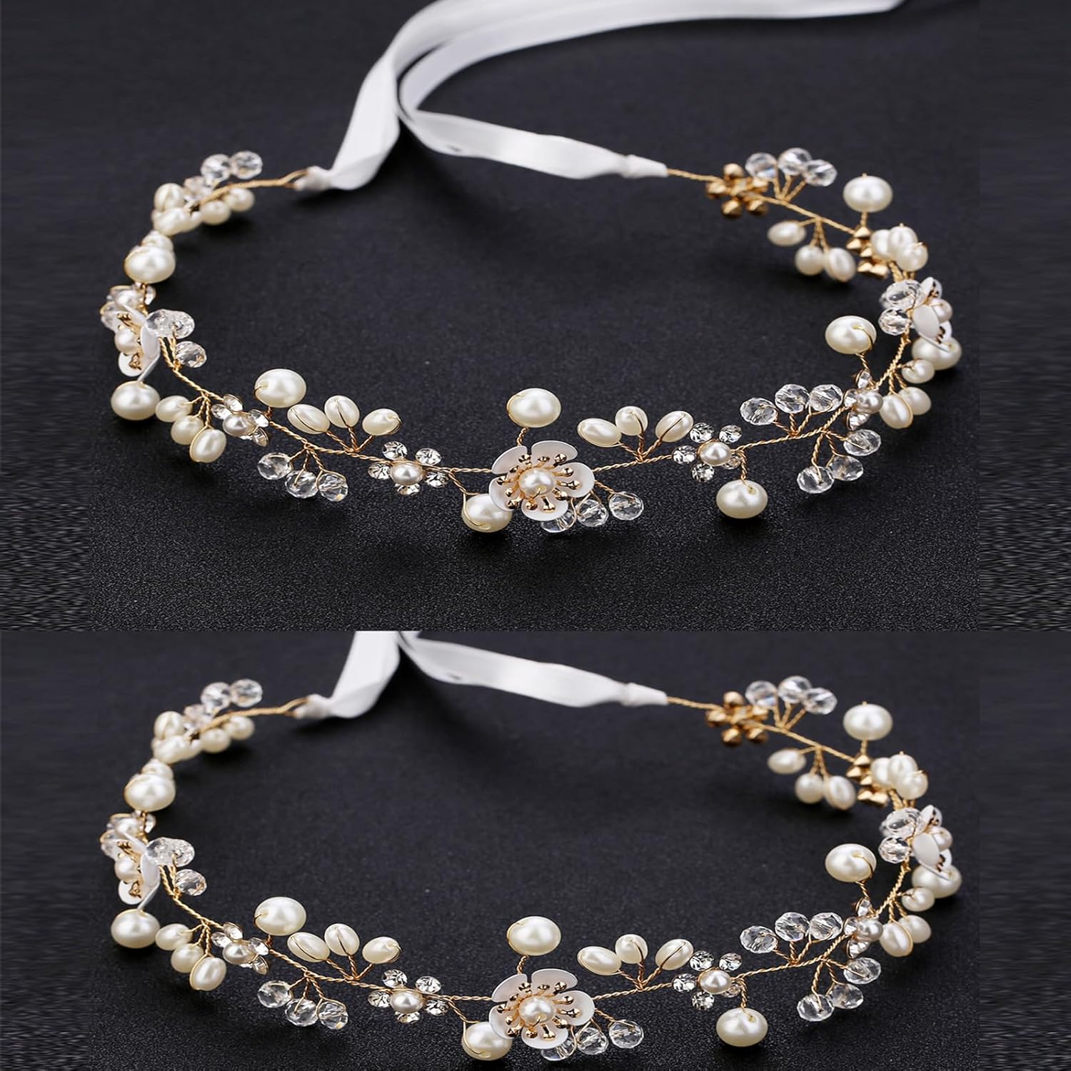 Accesorios para el cabello de boda para niños, accesorio para el cabello de niña de las flores, diadema de princesa, diadema de flores para niñas y