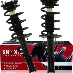 Shoxtec Par delantero de reemplazo completo de montaje de puntales para 2013-2017 Ford Taurus Amortiguador de resorte helicoidal Repl. parte no Shoxtec Par delantero de reemplazo completo de montaje de puntales para 2013-2017 Ford Taurus Amortiguador de resorte helicoidal Repl. parte no