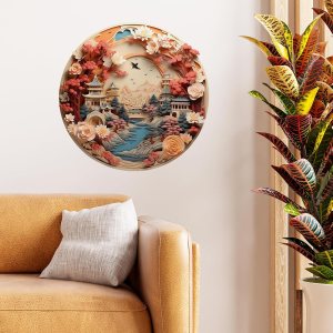 RoyoLam Calcomanía de pared de ventana de estilo chino de color rojo para niños, calcomanía de pared estilo papel extraíble, impermeable y fácil de RoyoLam Calcomanía de pared de ventana de estilo chino de color rojo para niños, calcomanía de pared estilo papel extraíble, impermeable y fácil de