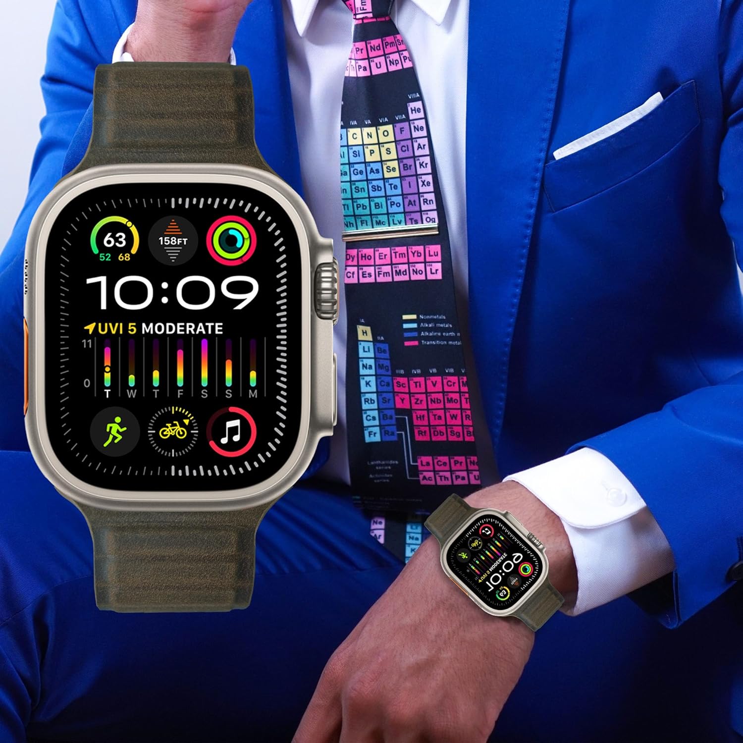 Correas magnéticas de cuero compatibles con Apple Watch Band 1.929 in 1.772 in 1.732 in 1.654 in 1.614 in 1.575 in 1.496 in, correa de cuero fino de