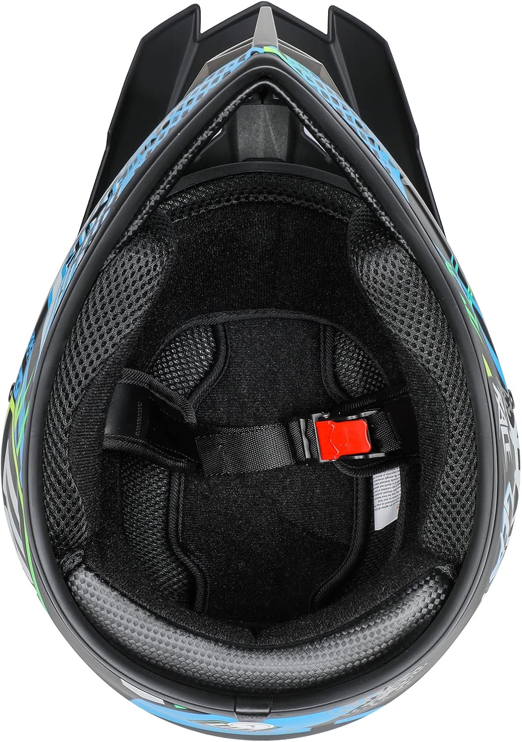 Casco Motorcross, casco todoterreno para motocross, casco ATV, casco de motocicleta juvenil, casco de cara completa unisex, cómodo y ligero,