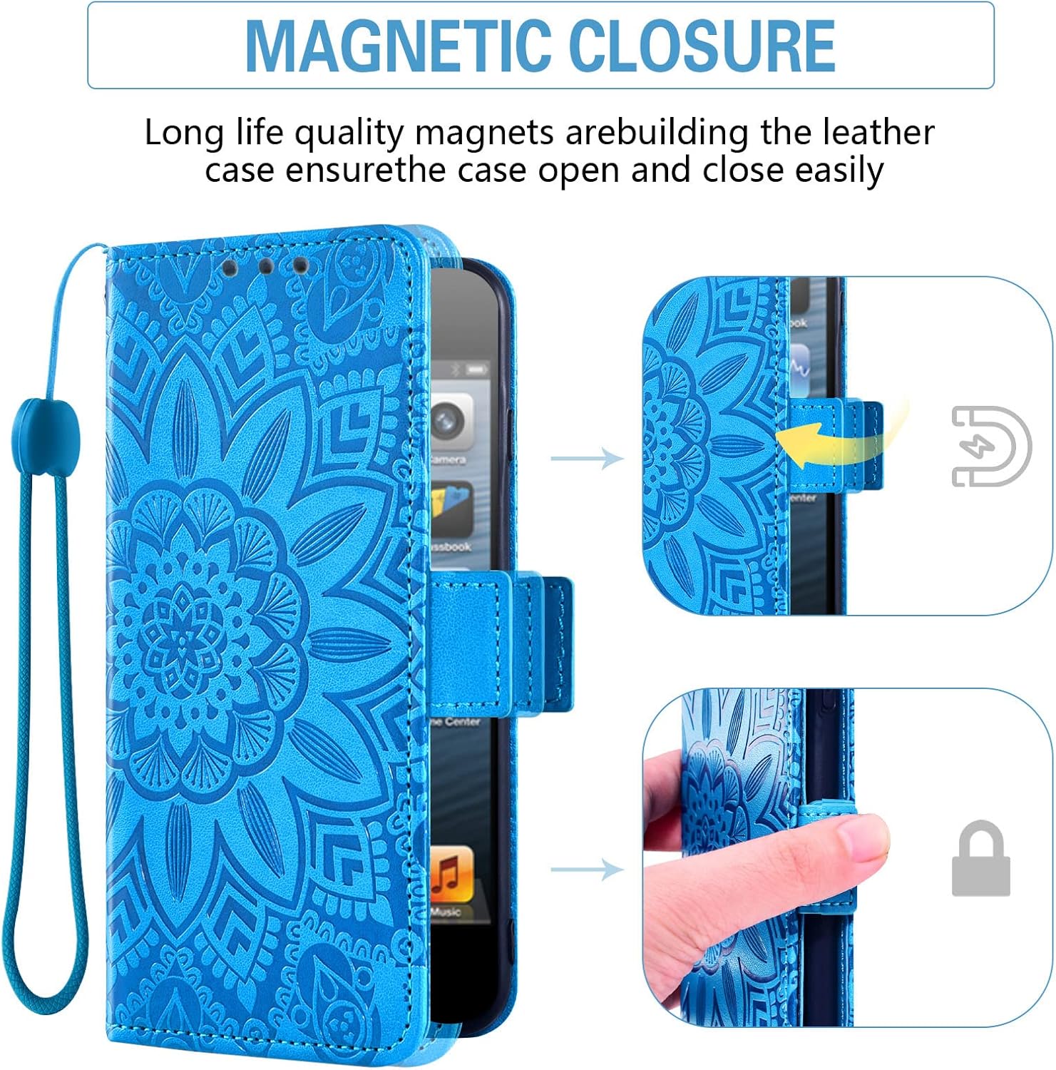 Asuwish Funda de teléfono para Xiaomi Redmi Note 9  Redmi 10X 4G con protector de pantalla de vidrio templado y billetera de cuero con diseño de