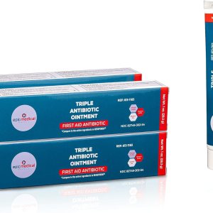 Epic Medical Supply Pomada antibiótica triple de 1 oz, paquete de 4 tubos con bacitracina zinc y sulfato de neomicina, crema curativa preventiva de Epic Medical Supply Pomada antibiótica triple de 1 oz, paquete de 4 tubos con bacitracina zinc y sulfato de neomicina, crema curativa preventiva de