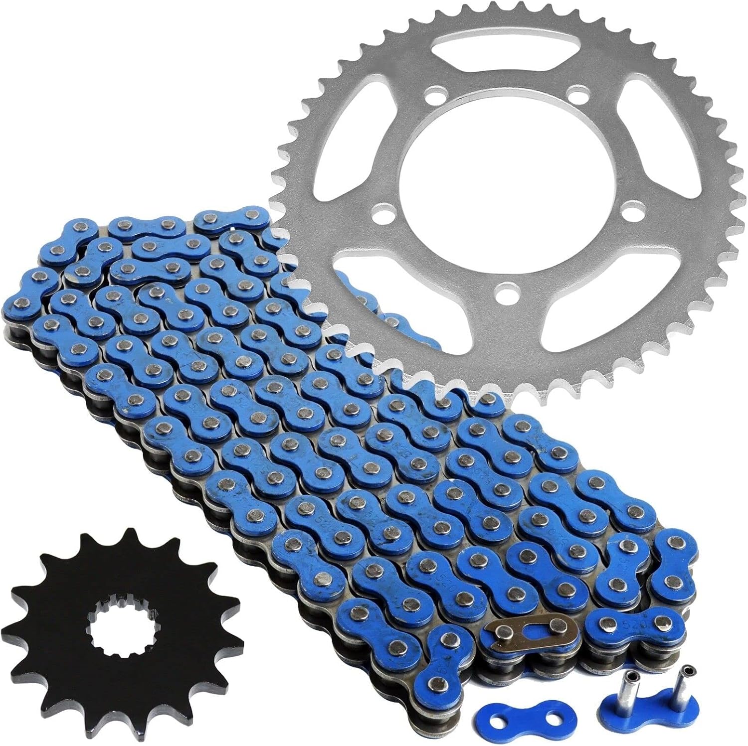 For Blue Drive Chain And Sprocket Kit for Suzuki DL650 V-Strom Xt Abs 2004-2018 Mod-ZTF1-4736