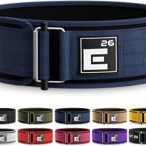 Self-Locking Weight Lifting Belt – Premium Weightlifting Belt for Serious Functional Fitness, Weight Lifting, and Olympic Lifting Athletes – Lifting Self-Locking Weight Lifting Belt – Premium Weightlifting Belt for Serious Functional Fitness, Weight Lifting, and Olympic Lifting Athletes – Lifting