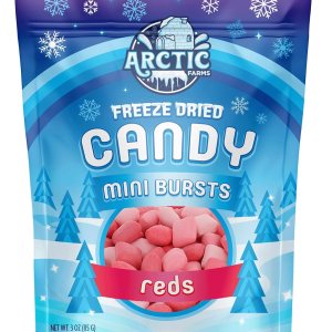 Arctic Farms Caramelos liofilizados Mini Burst Almohadas Caramelos (rojo favorito) Arctic Farms Caramelos liofilizados Mini Burst Almohadas Caramelos (rojo favorito)
