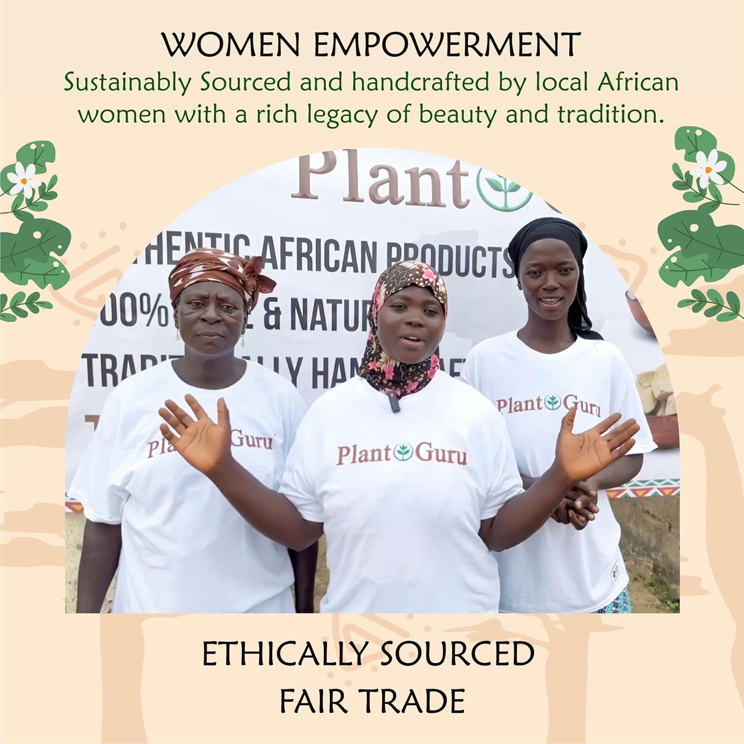 Manteca de karité africana cruda de 1 libra 100% marfil natural puro sin refinar – Importado de Ghana – Hidratante ideal para el crecimiento de piel