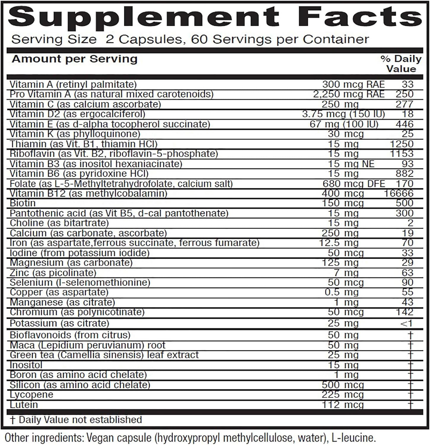 Vitanica FemTeen Simetría, Vitaminas para Adolescentes Multivitaminas Diarias, Vegano, 120 Cápsulas