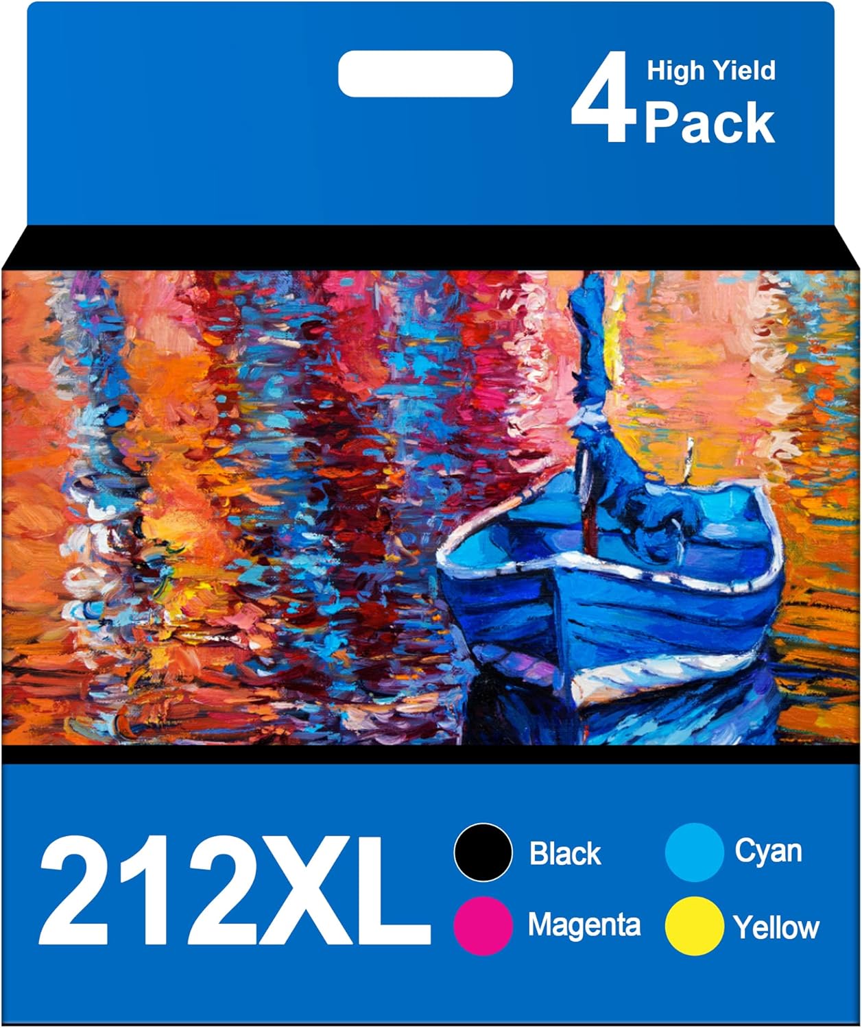 212XL – Cartuchos de tinta remanufacturados de repuesto para impresora Epson 212XL 212 XL T212XL para usar con impresora XP-4105 XP-4100 WF-2850