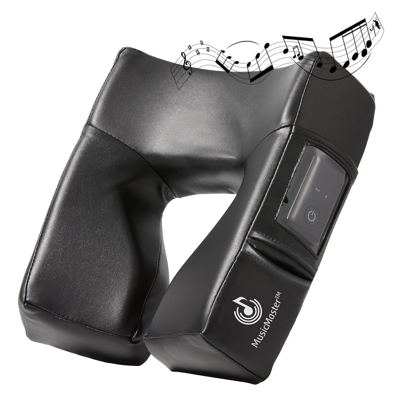 Master Massage Music Master – Cojín de alta fidelidad con sonido de alta fidelidad, almohada de masaje Bluetooth para reposar la cara hacia abajo,