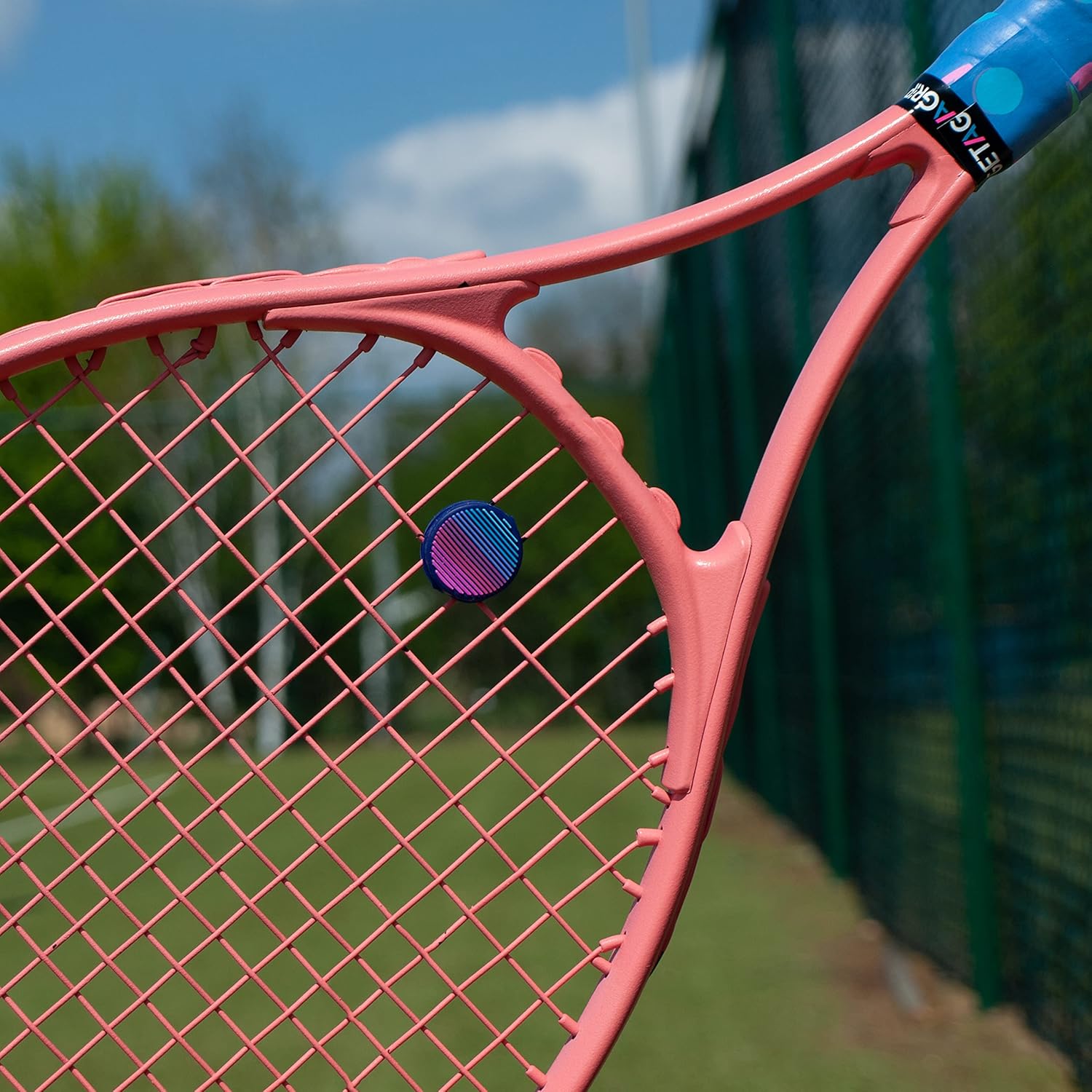 Cinta de agarre de raqueta de tenis personalizada – Overgrips de tenis antideslizantesde secado rápido – Agarre precortado de raqueta de bádminton