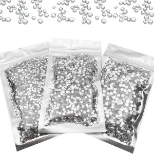 18000 diamantes de imitación de resina con parte trasera plana de 0.118 pulgadas, 0.118 pulgadas, 0.117 pulgadas, de resina no termofija, para uñas, 18000 diamantes de imitación de resina con parte trasera plana de 0.118 pulgadas, 0.118 pulgadas, 0.117 pulgadas, de resina no termofija, para uñas,